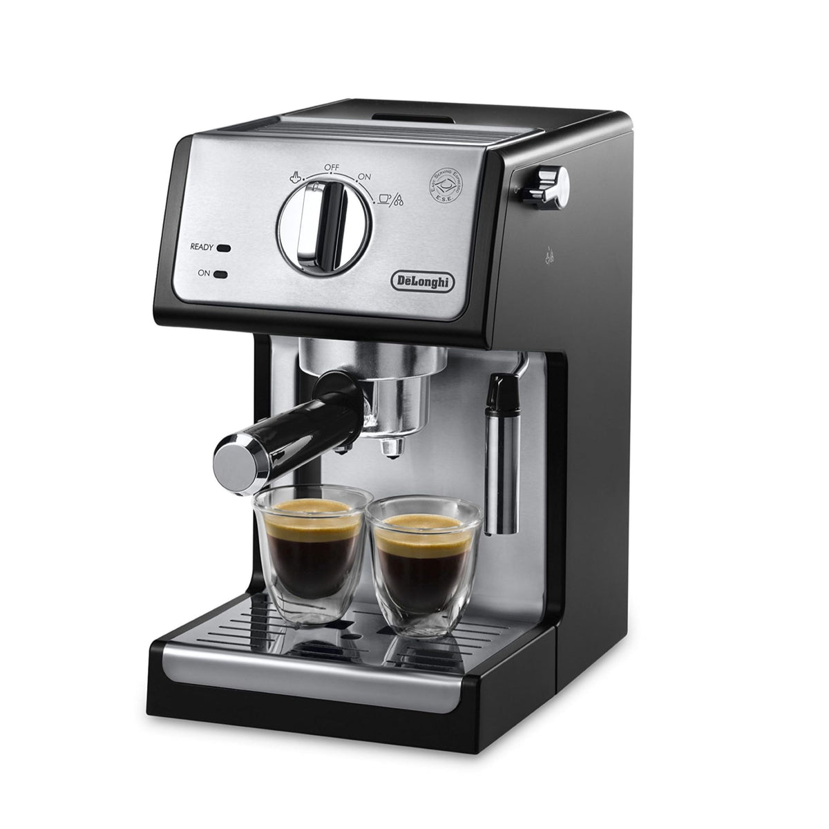 15 Bar Pump Espresso Machine with Milk Frother & Temperature Control