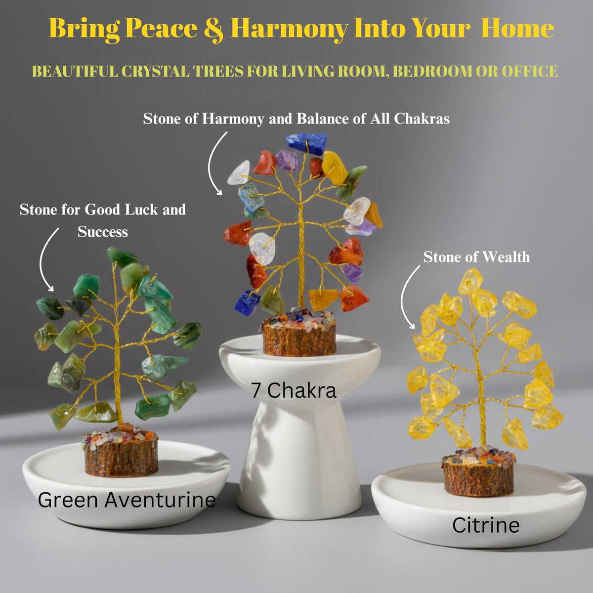 Crystal Tree Set of 12 Unique Birthday Gifts for Women