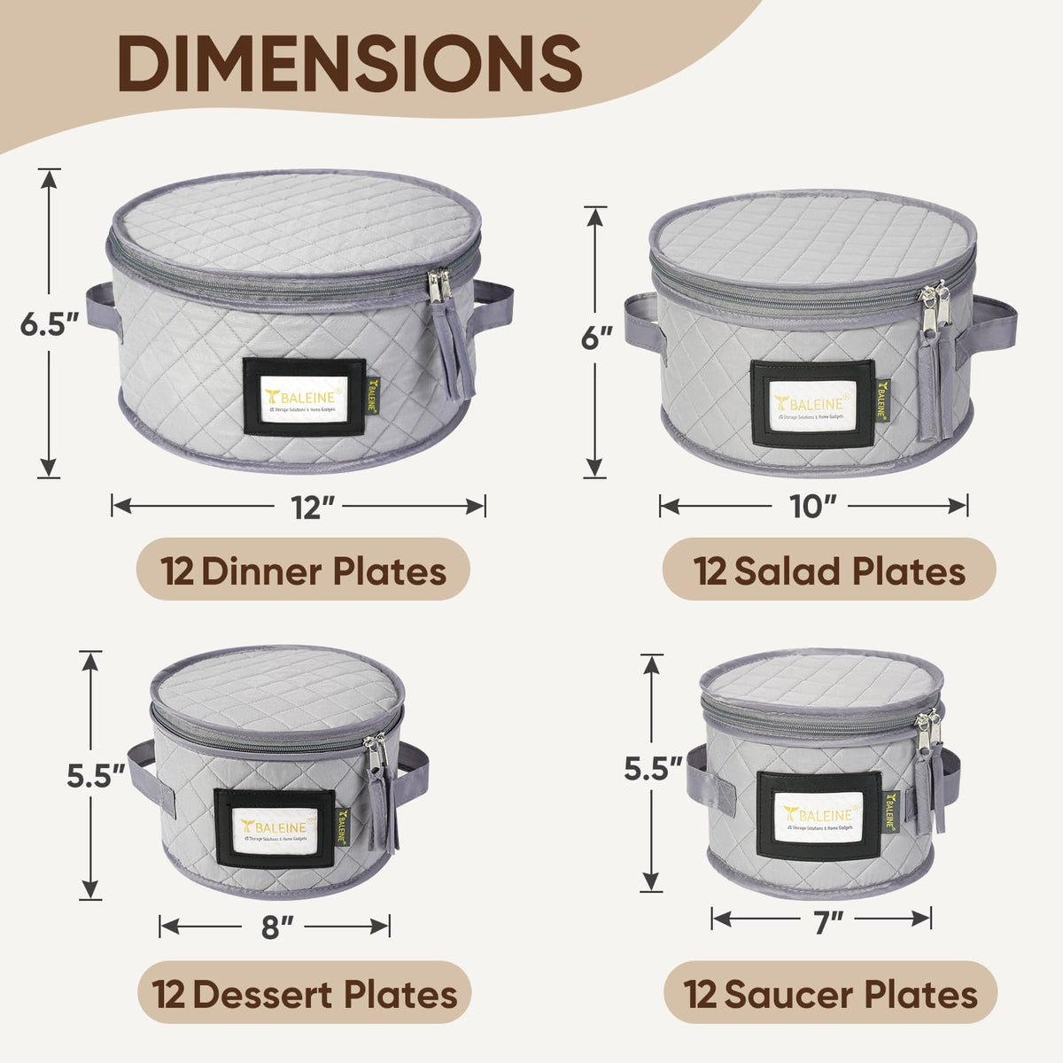 China Storage Containers (4 Count)