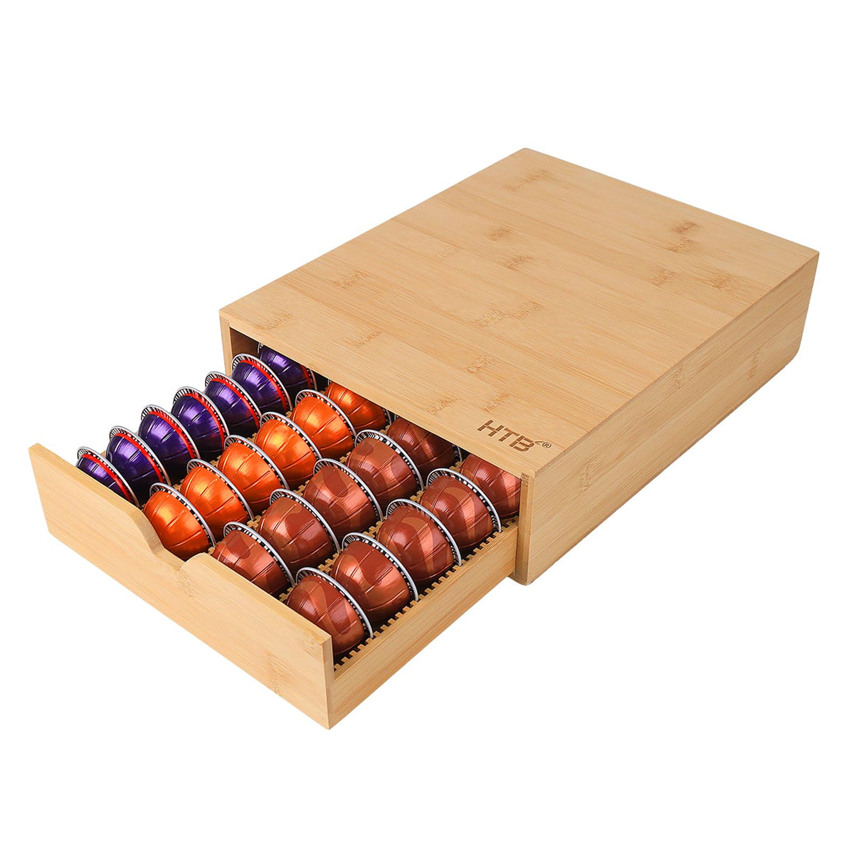 K Cup Holder Compatible Coffee Pod Storage Drawer