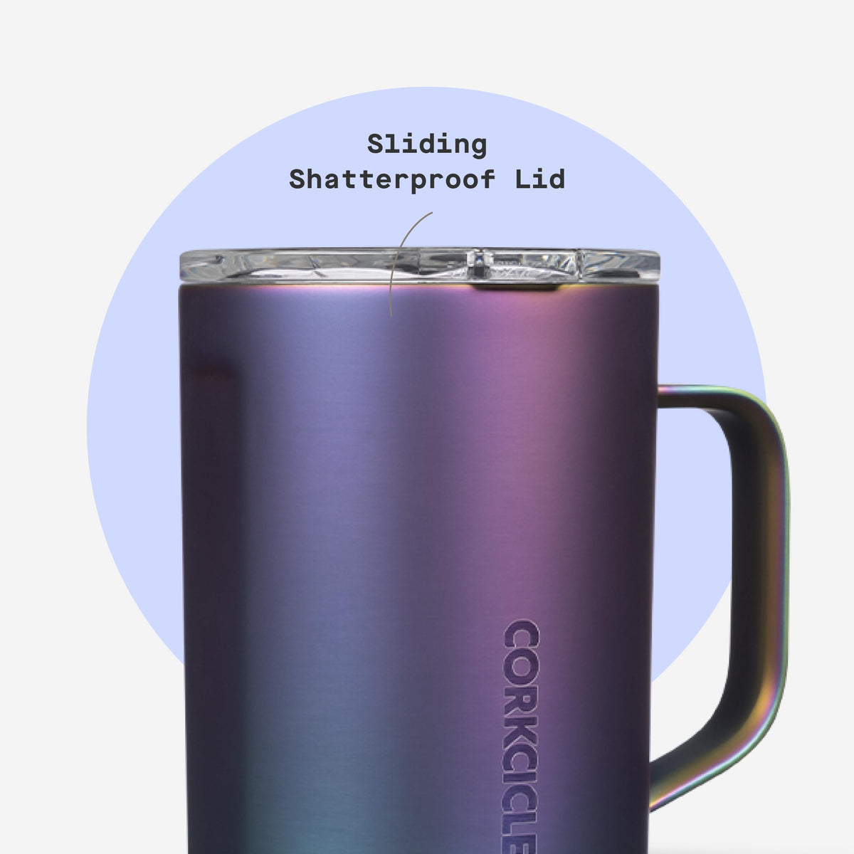 Coffee Mug 16 oz Triple Insulated with Handle