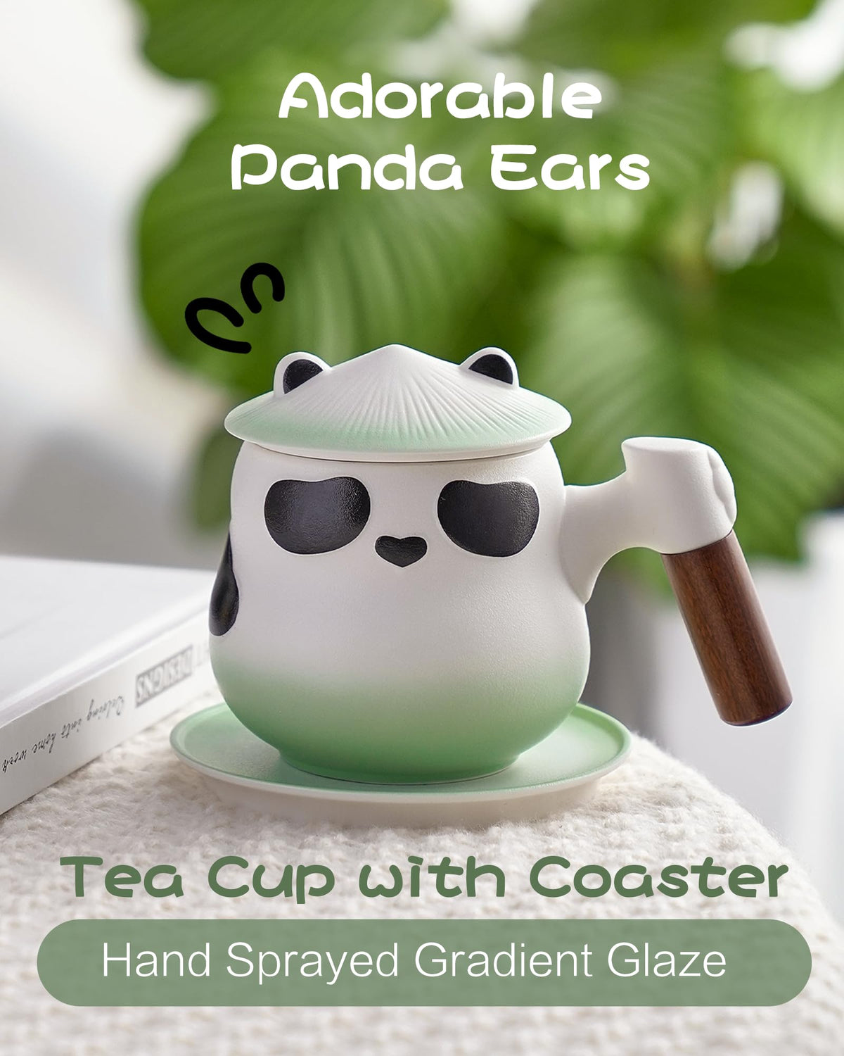 Tea Cup with Infuser and Lid for Loose Leaf Tea Steeper