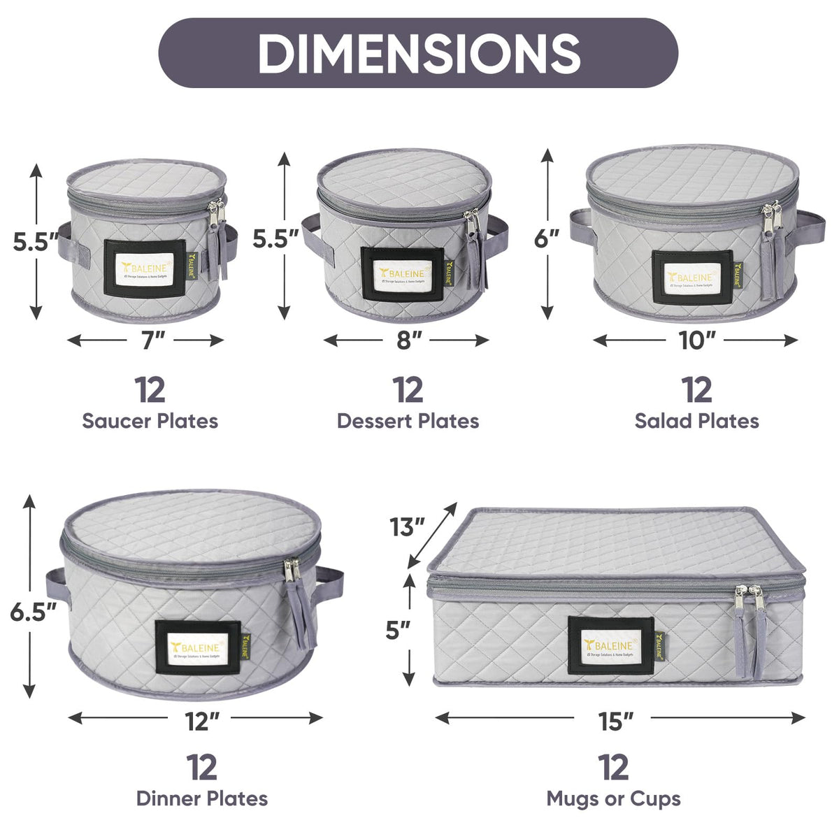 China Storage Containers (5 Count)