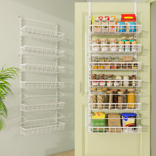 Over The Door Pantry Organizer (6 Count)