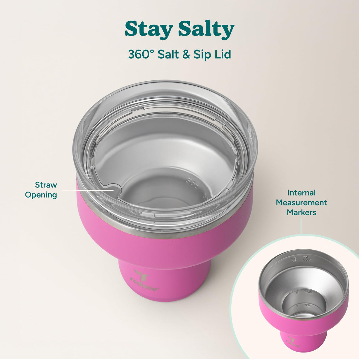 Saltini 16oz Margarita Tumbler