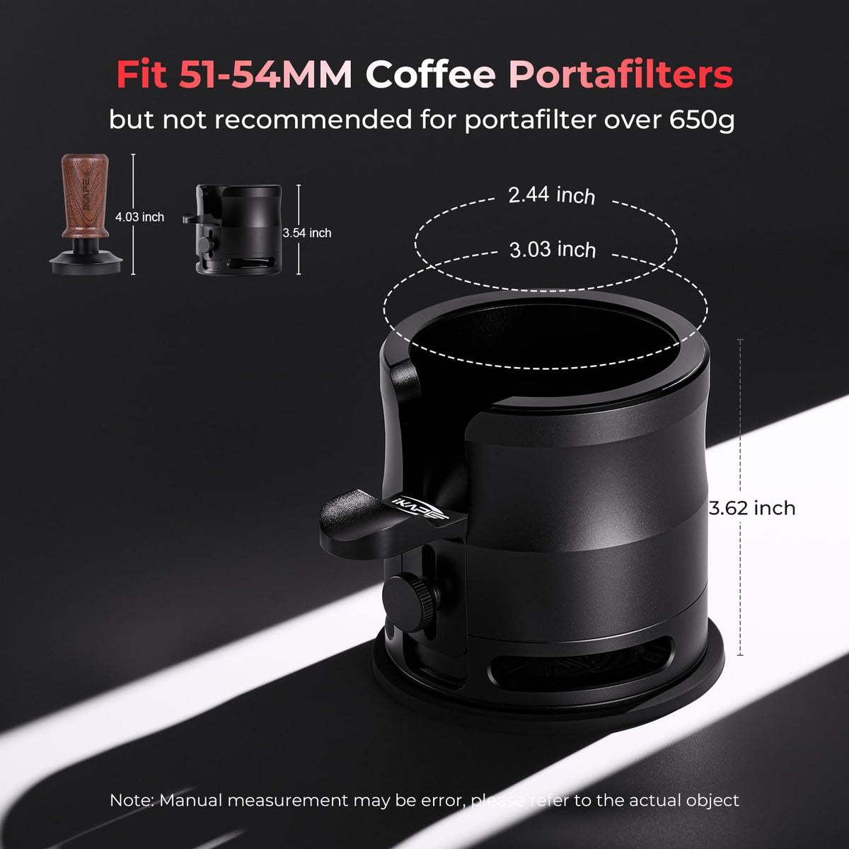 Newly Upgrade Espresso Tamper Portafilter Holder