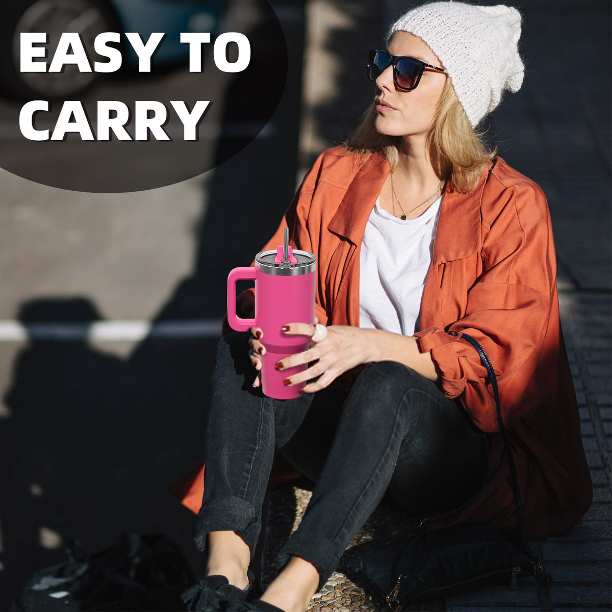 30 oz Tumbler with Handle