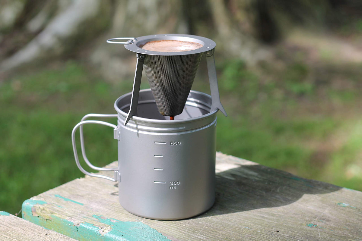Titanium Travel Coffee Filter