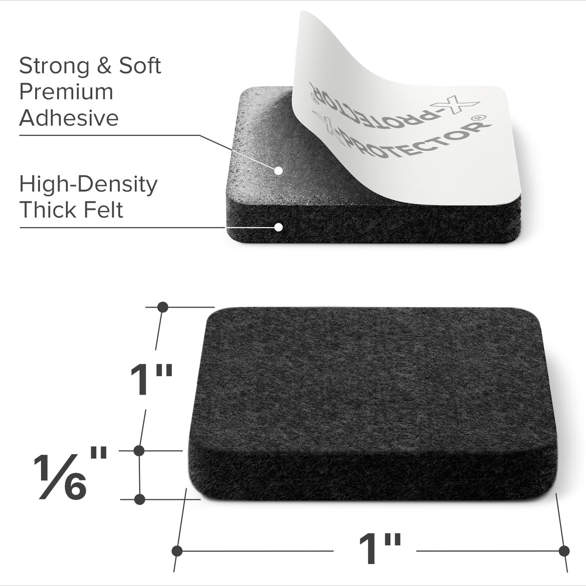 Felt Furniture Pads (48 Count)