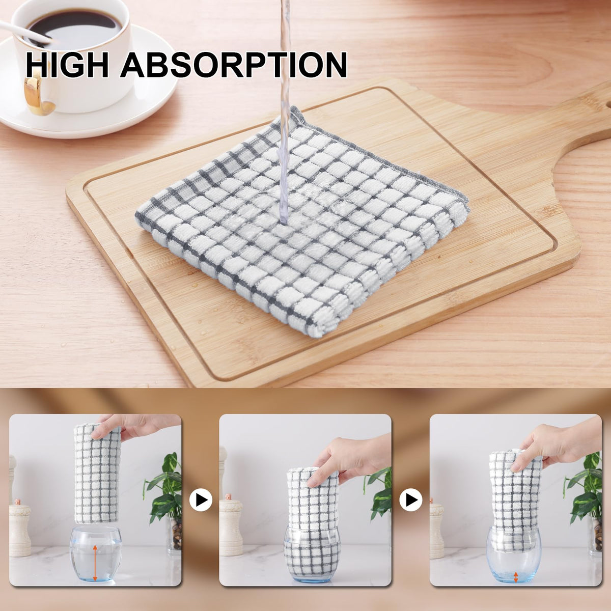Cotton 12 Pack Terry Kitchen Towels (12 Count)