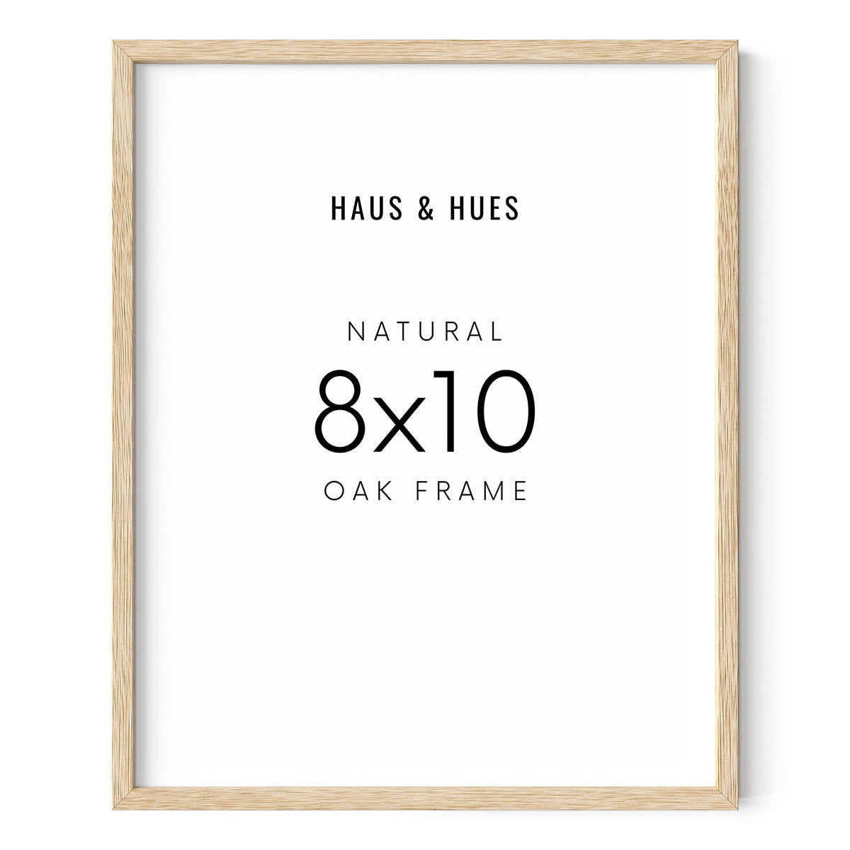 Beige Oak Wood 8x10 Picture Frame