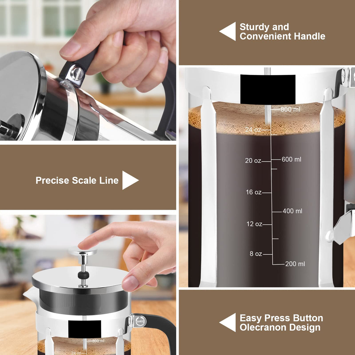 French Press Coffee Maker