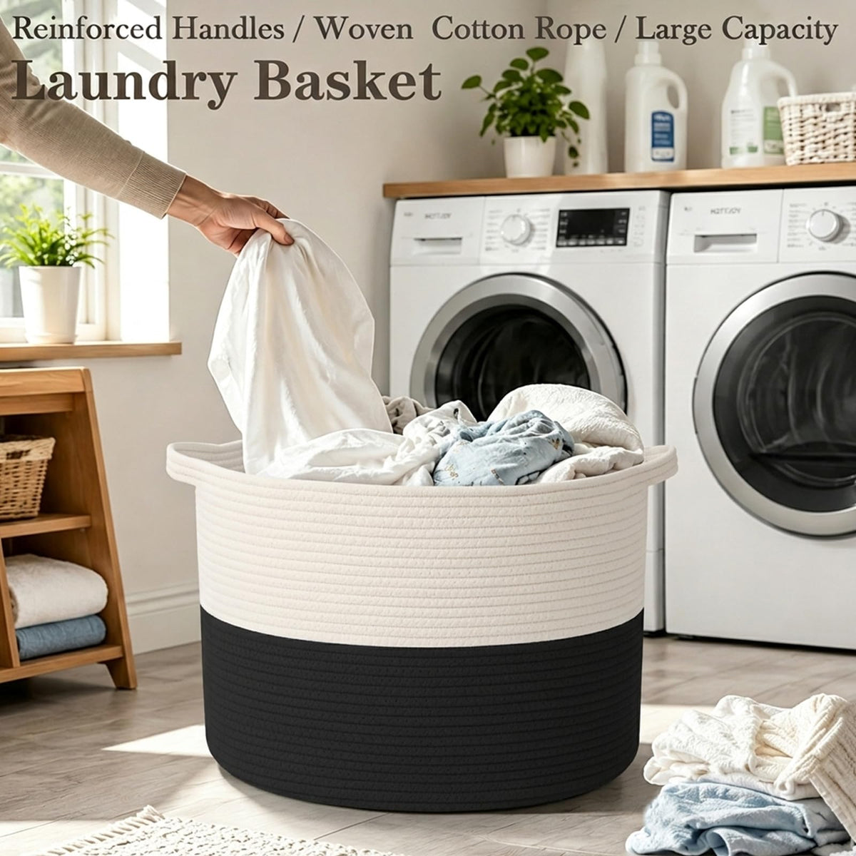 115L Extra Large Blanket Basket