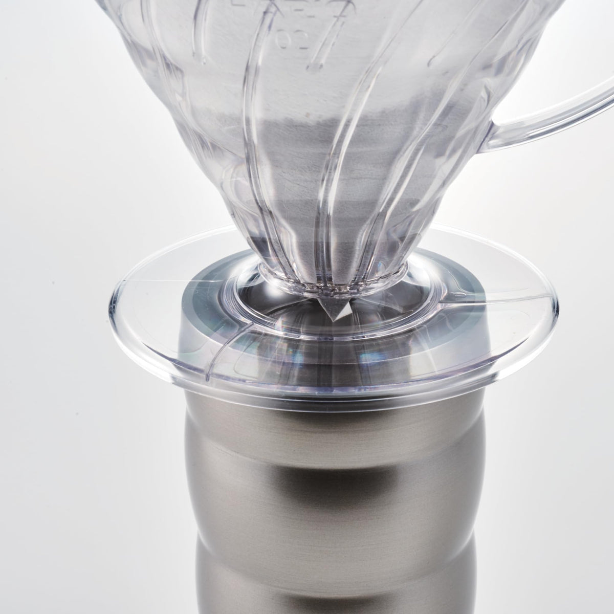 V60 Plastic Coffee Dripper Pour Over Cone Coffee Maker Size 02 (4 Count)