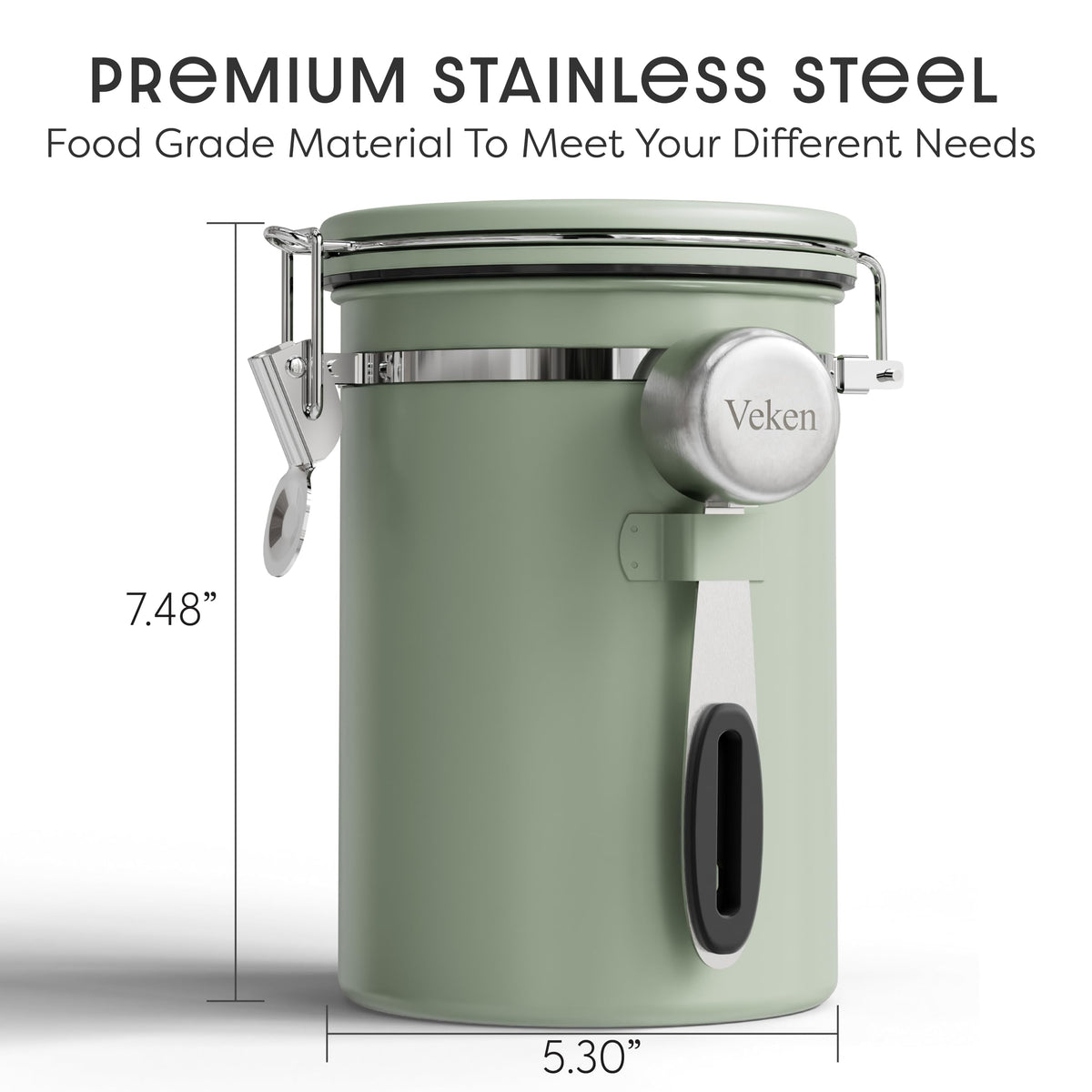 Coffee Canister with Window