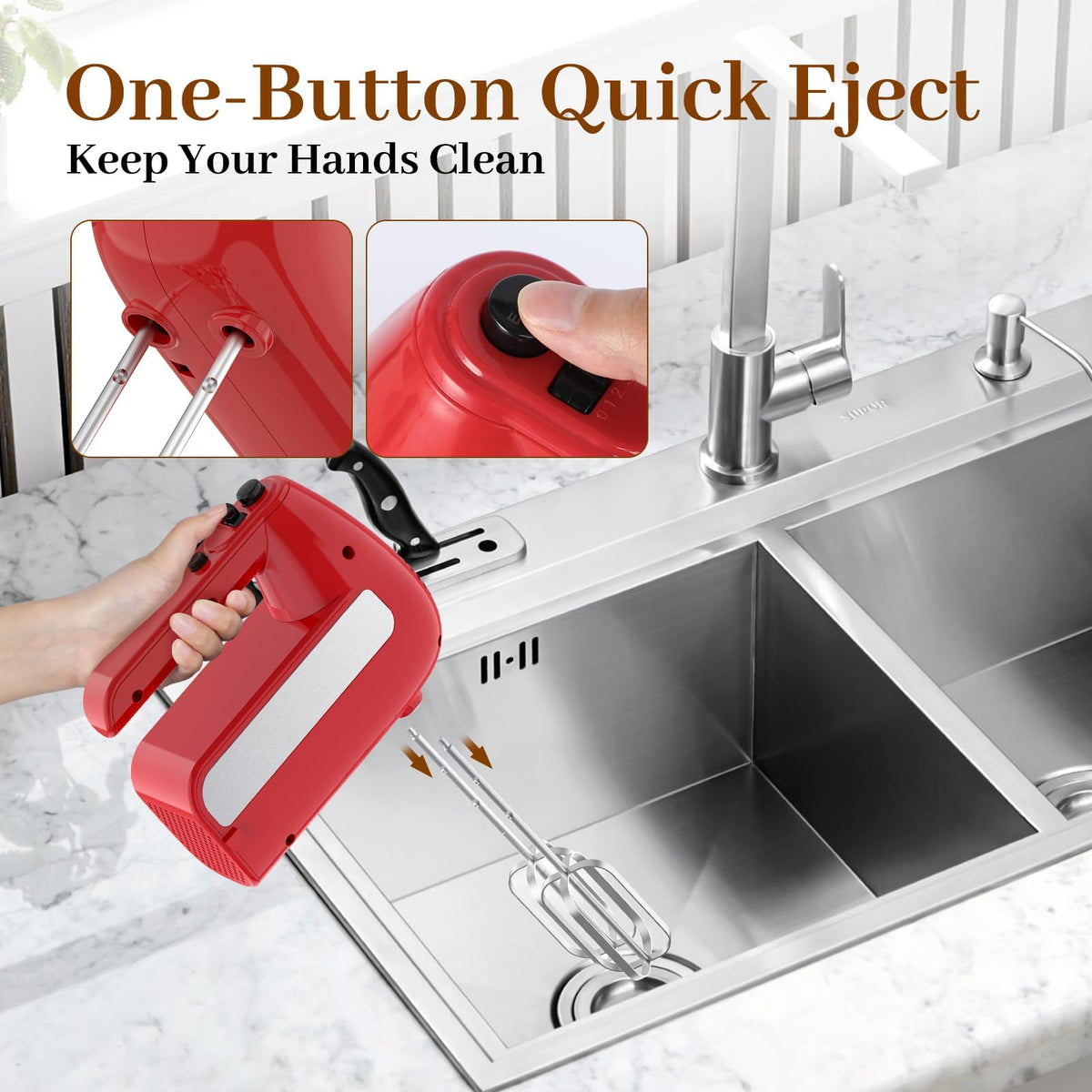 5 Speed Electric Hand Mixer