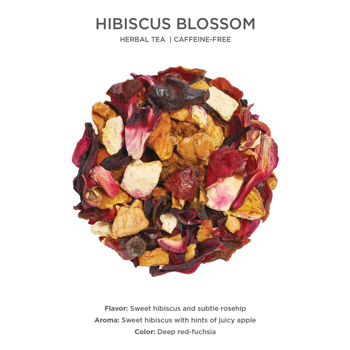 Hibiscus Blossom Loose Leaf Tea Canister (3.53 Ounce)