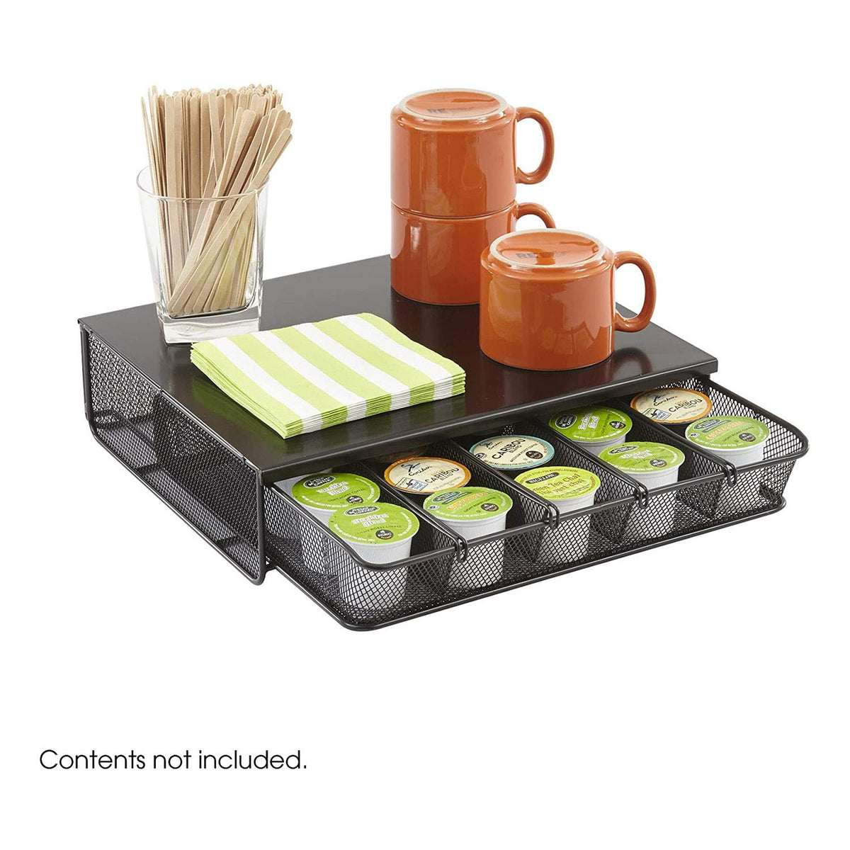 Coffee and Sugar Organizer 3274BL Hospitality Tray
