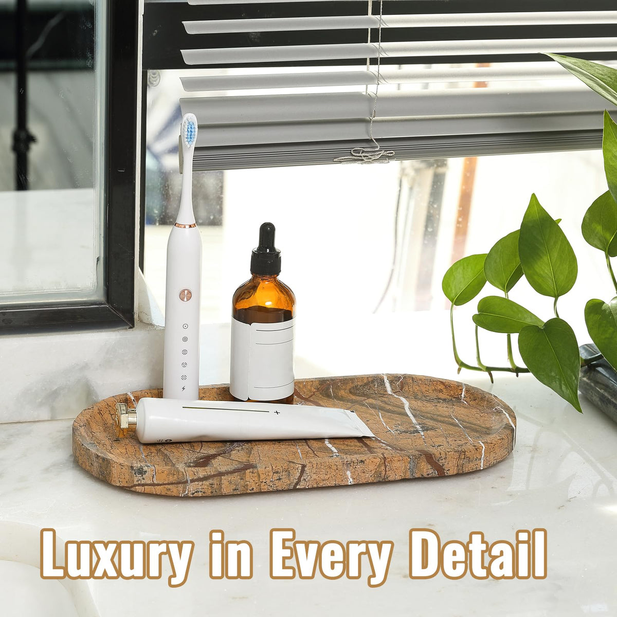 Indian Natural Marble Decorative Tray