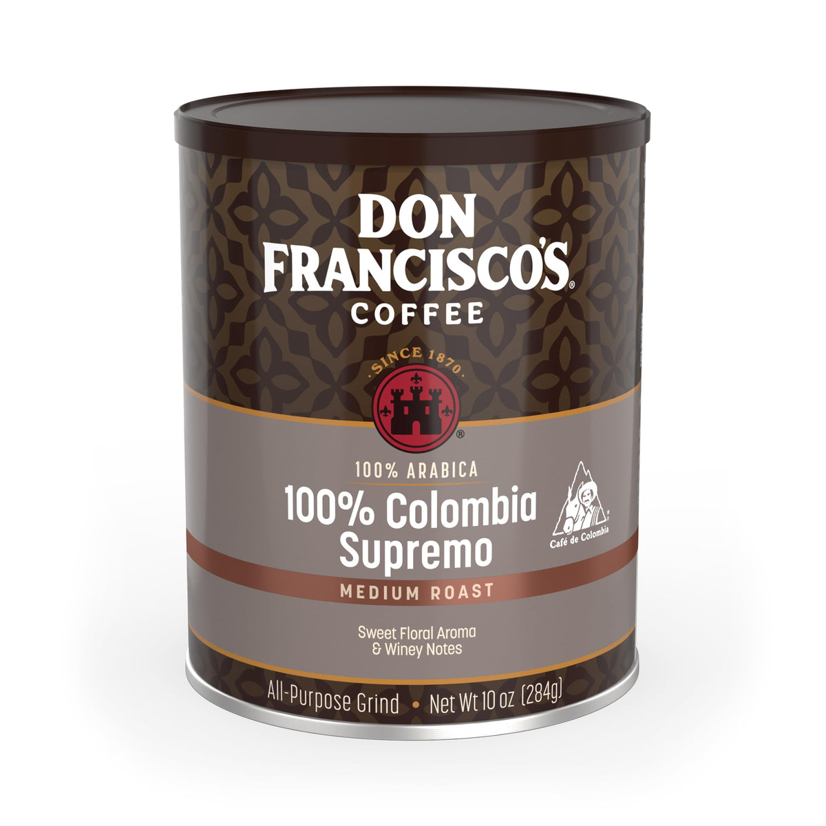 100% Colombia Supremo Coffee Can (10 Ounce)