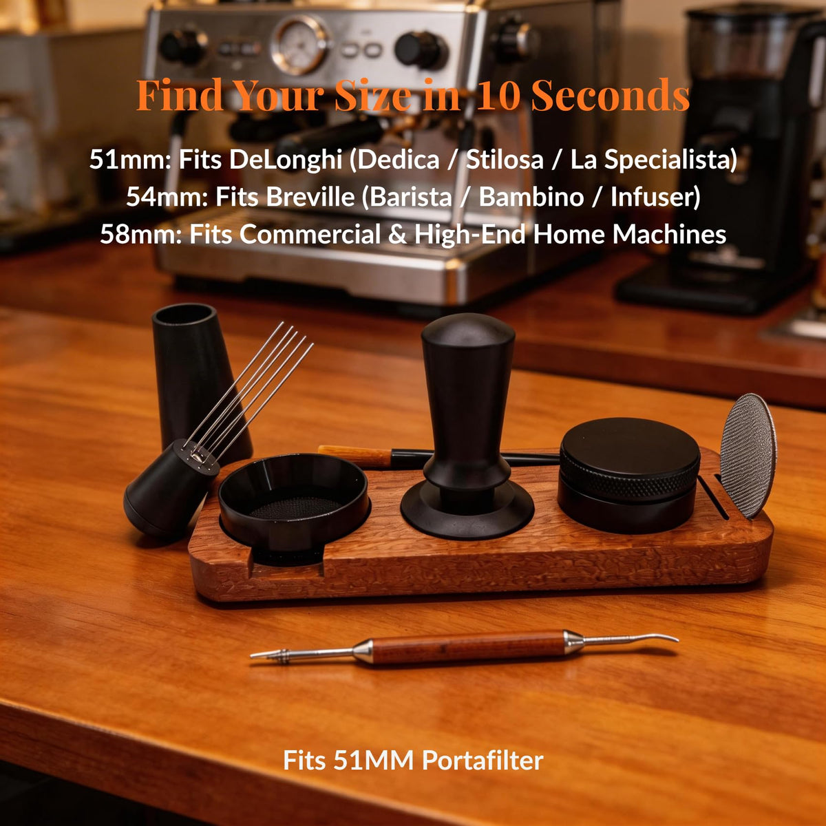 8PCS Espresso Accessories Kit