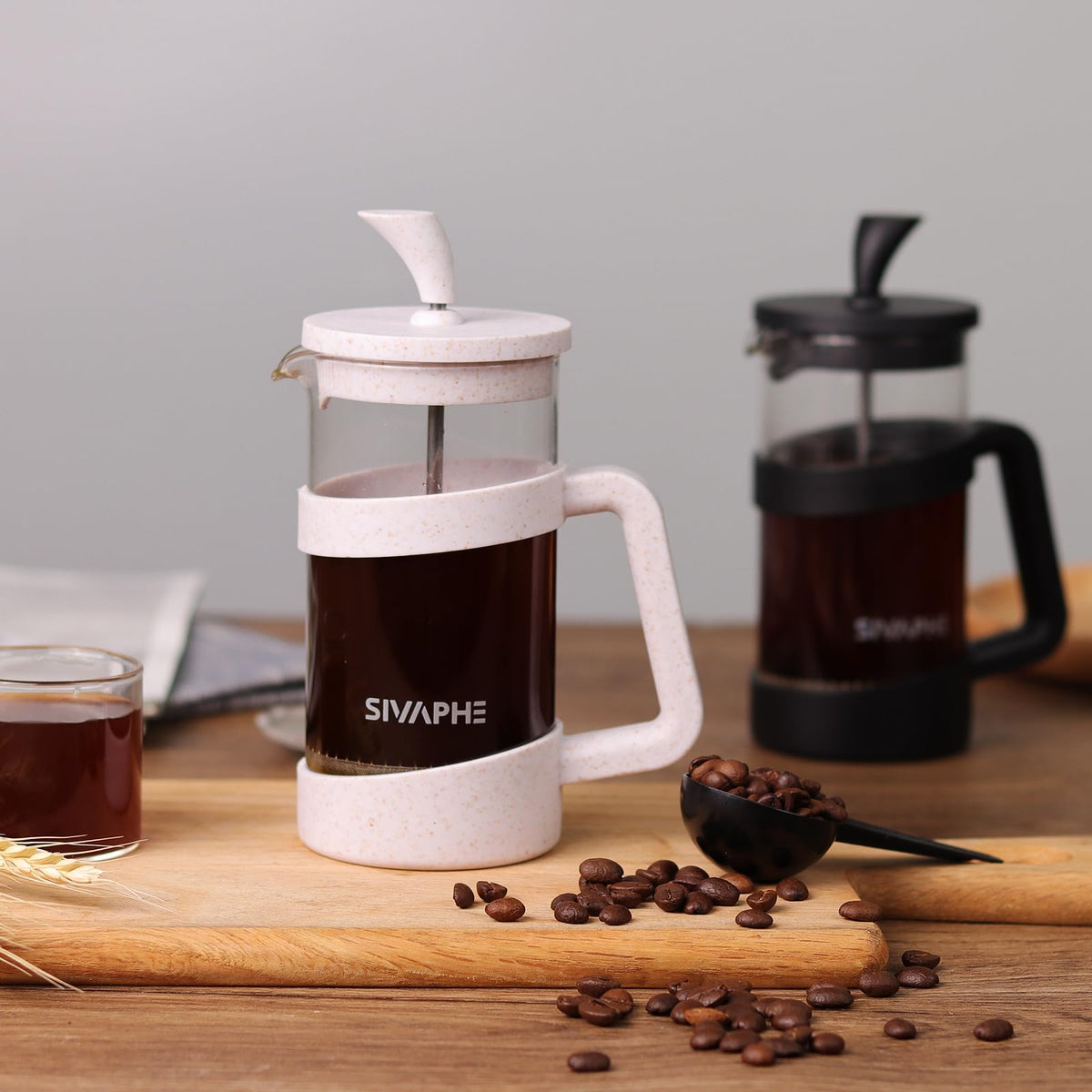 Small French Press 12 fl.oz Light