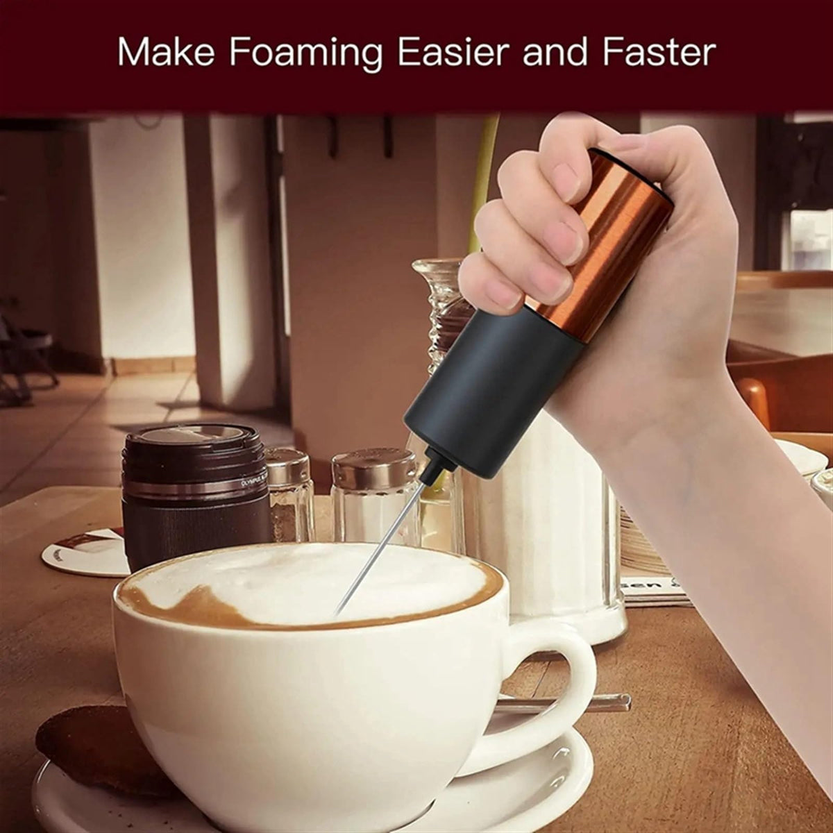 AD Milk Frother For Coffee