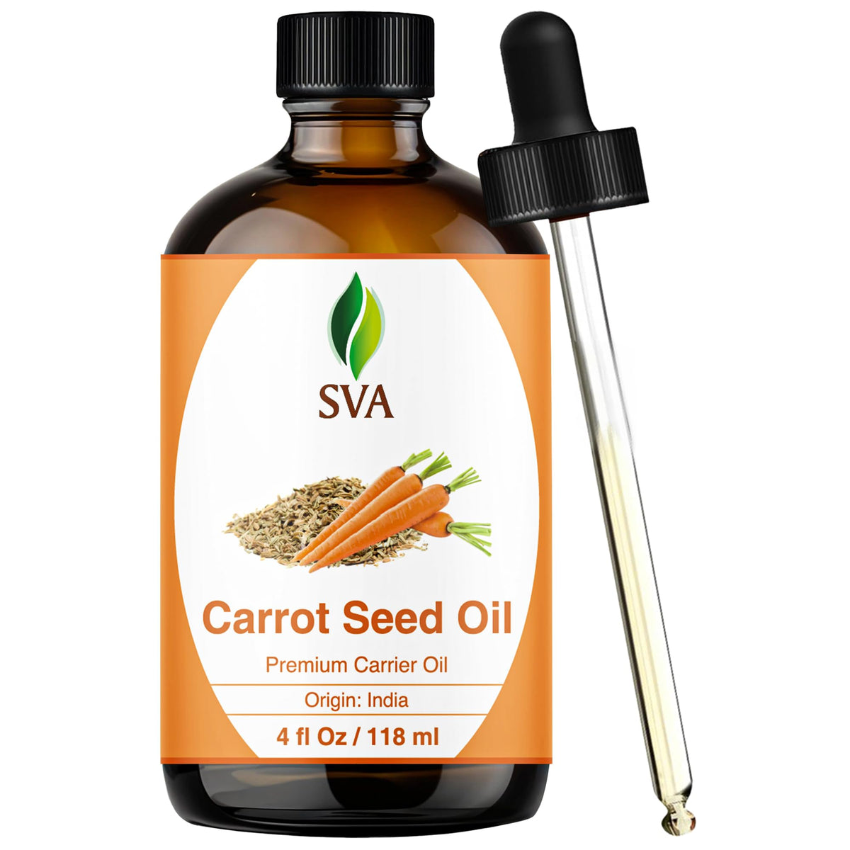 SVA Carrot Seed Carrier Oil (4 Fl Oz)