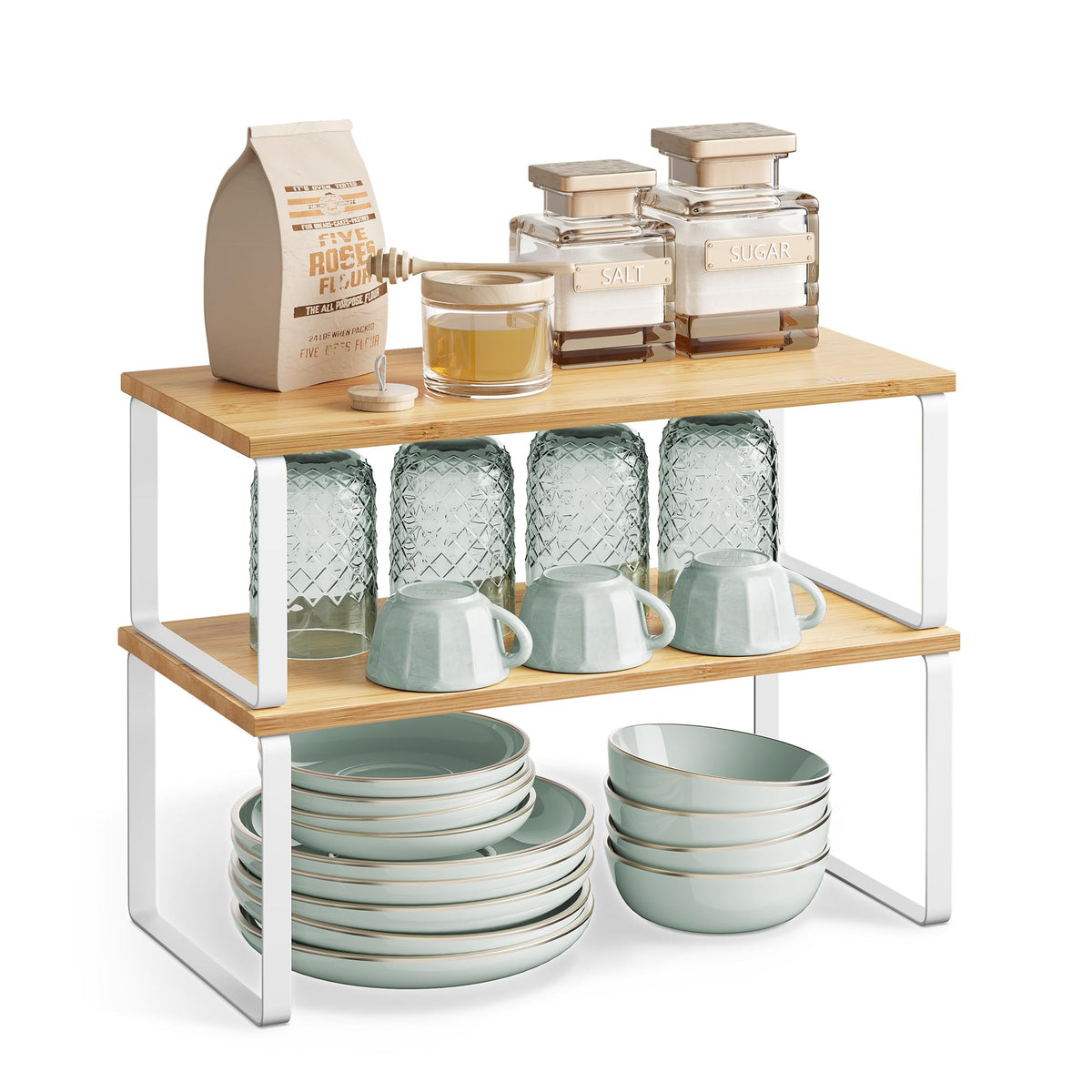 Cabinet Organizer Shelf (2 Count)