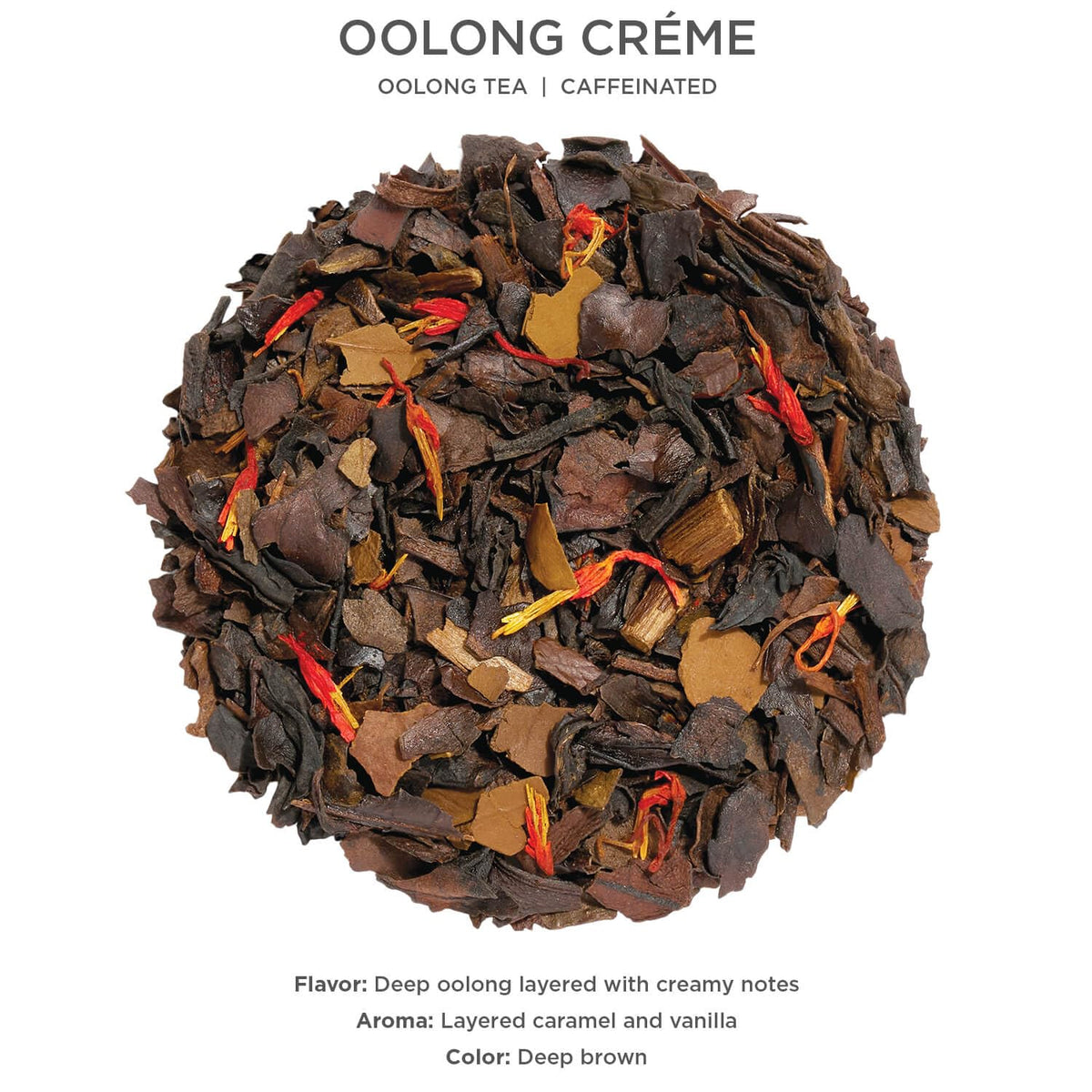 Oolong Crème Loose Leaf Tea Canister (2.65 Ounce)
