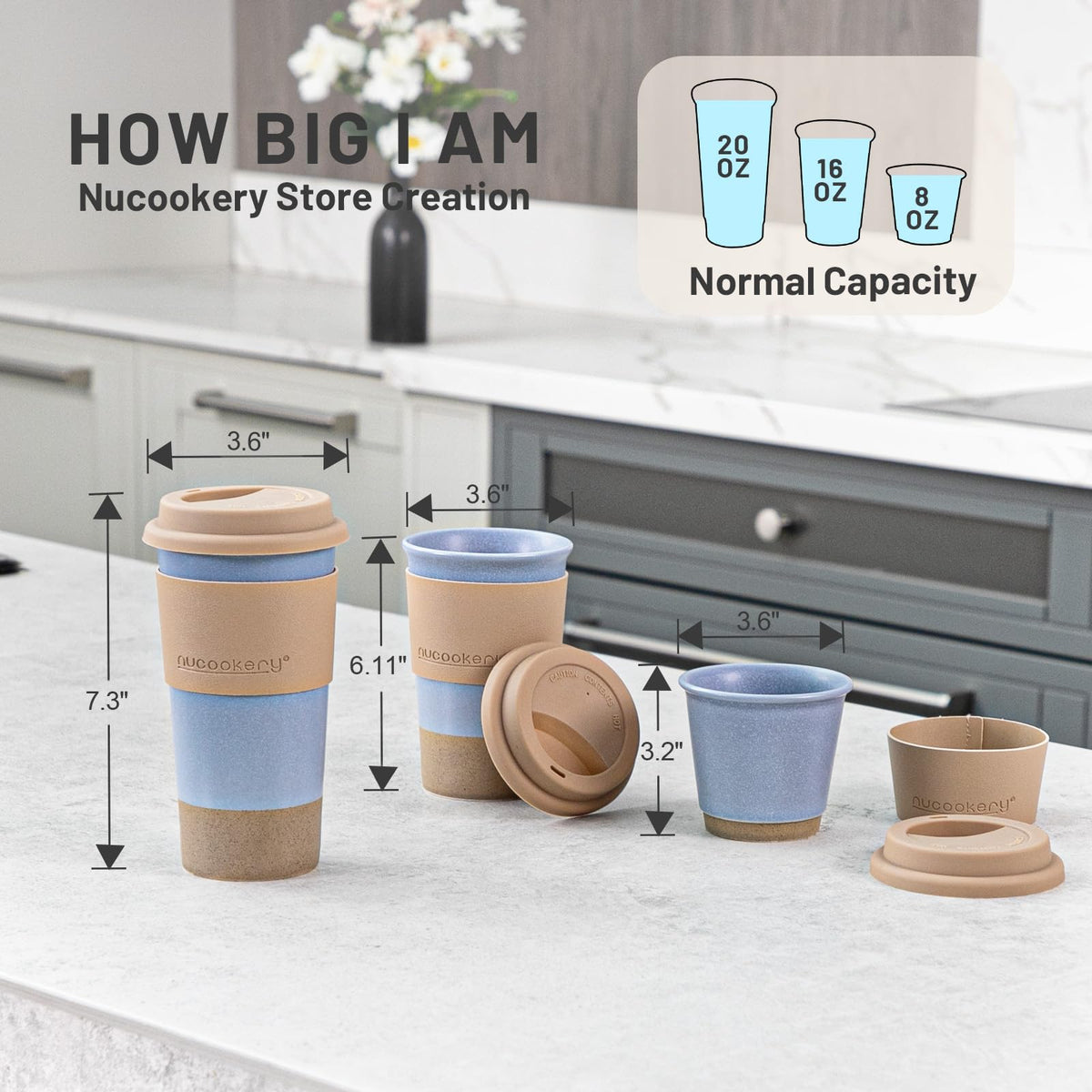 Travel Coffee Mug Set (3 Count)