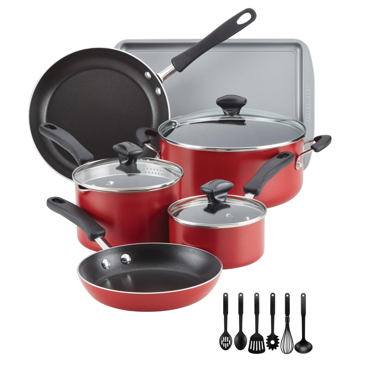 Cookstart Aluminum Nonstick Cookware Set