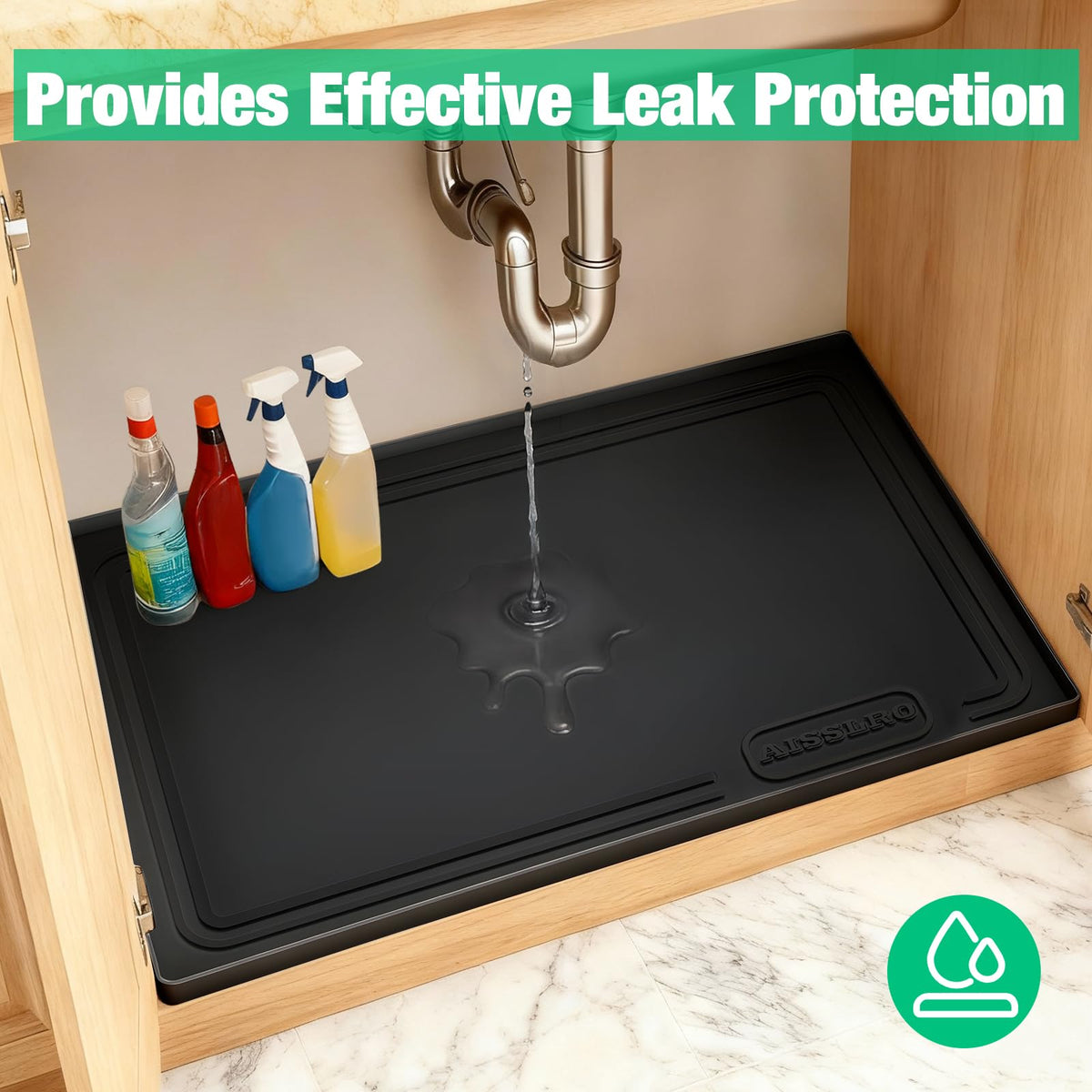 Under Sink Mat 25" X 19"