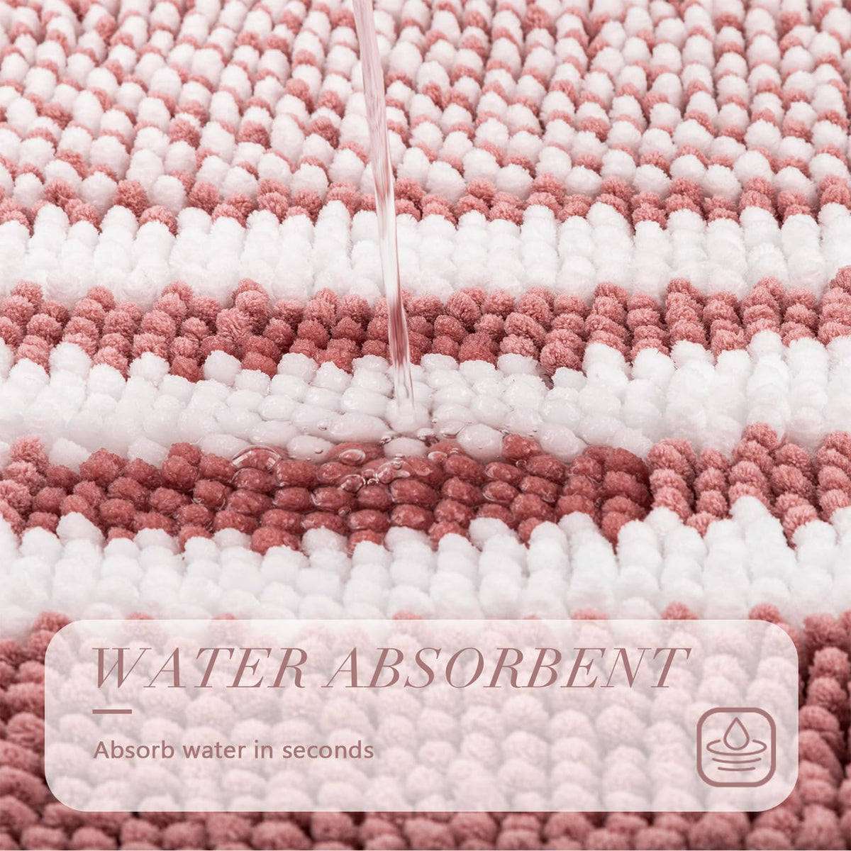 Bathroom Rugs Sets 2 Piece (7.12 Sq Ft)