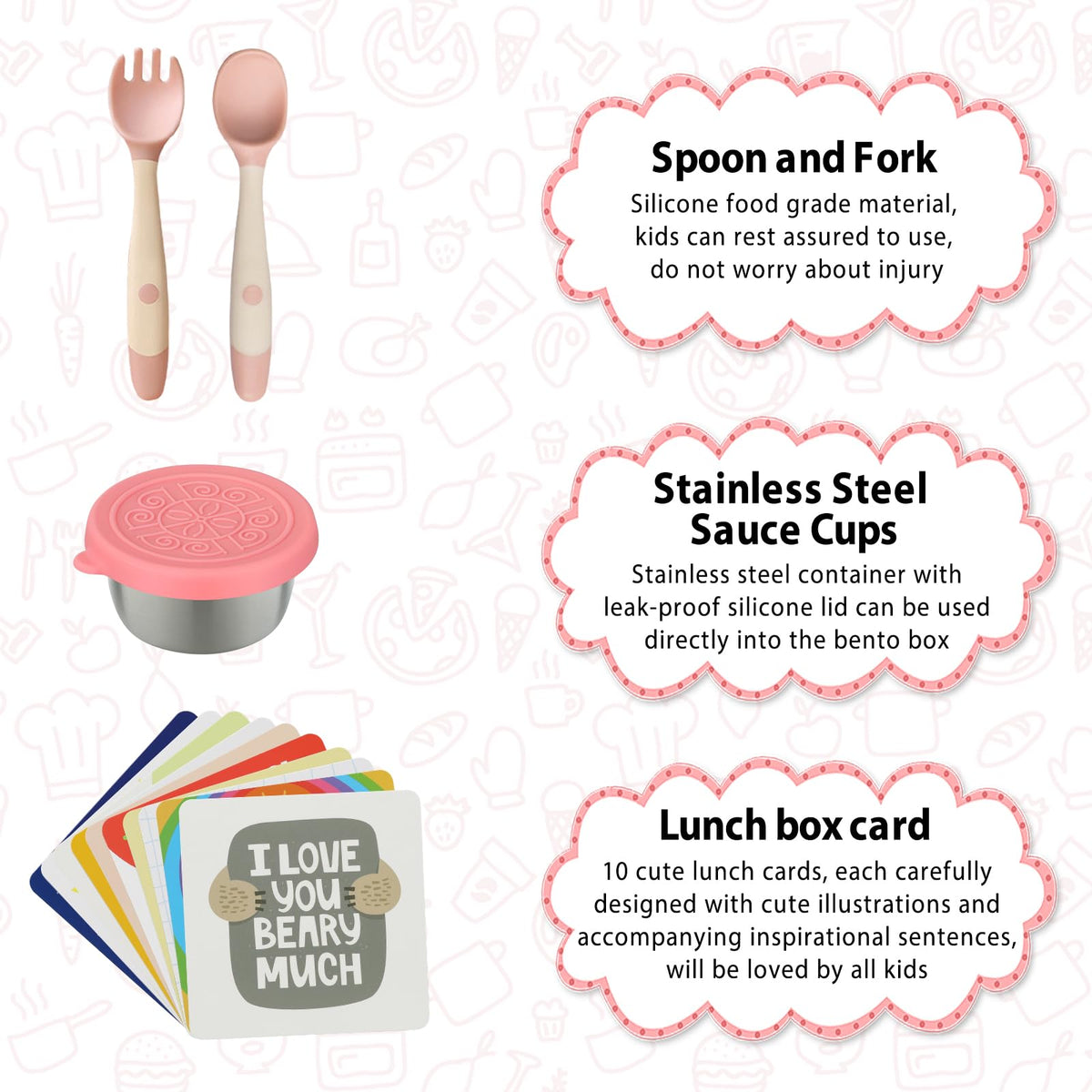 Bento Lunch Box for Kids with 12oz Soup Thermo Leak