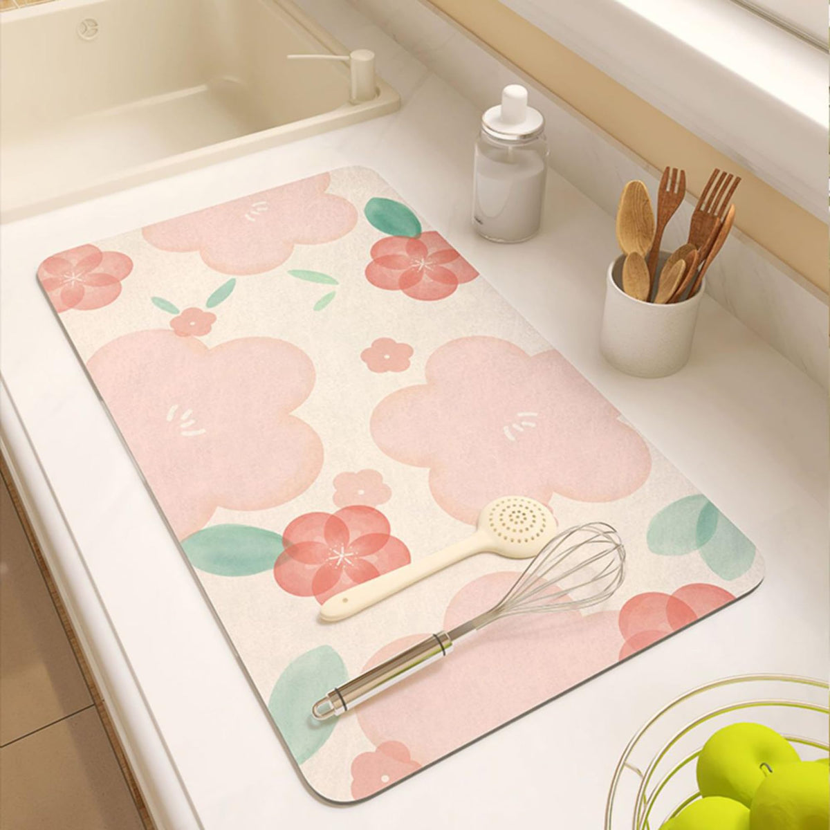 Kitchen Dish Drying Mat