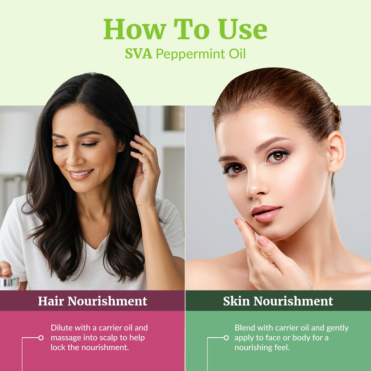 SVA Peppermint Essential Oil (4 Fl Oz)