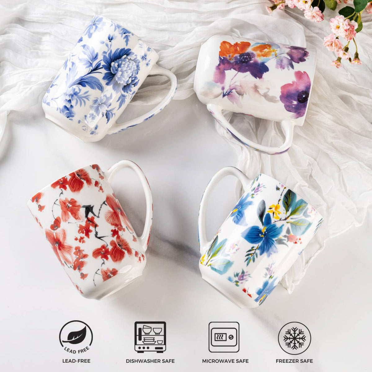 Tea Cup With Infuser and Lid