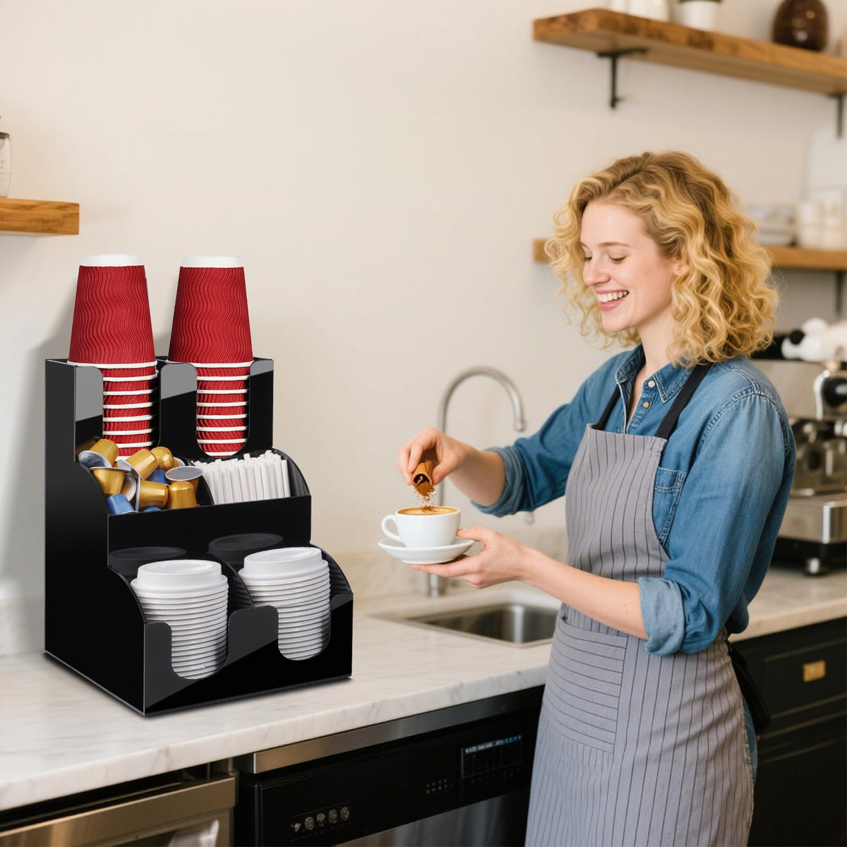 Coffee Station Organizer
