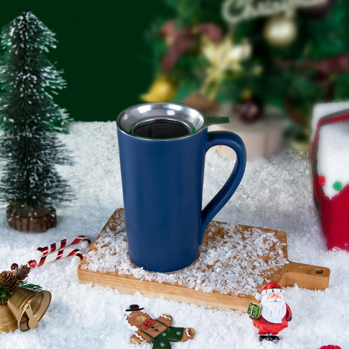 Tea Cup with Infuser and Lid