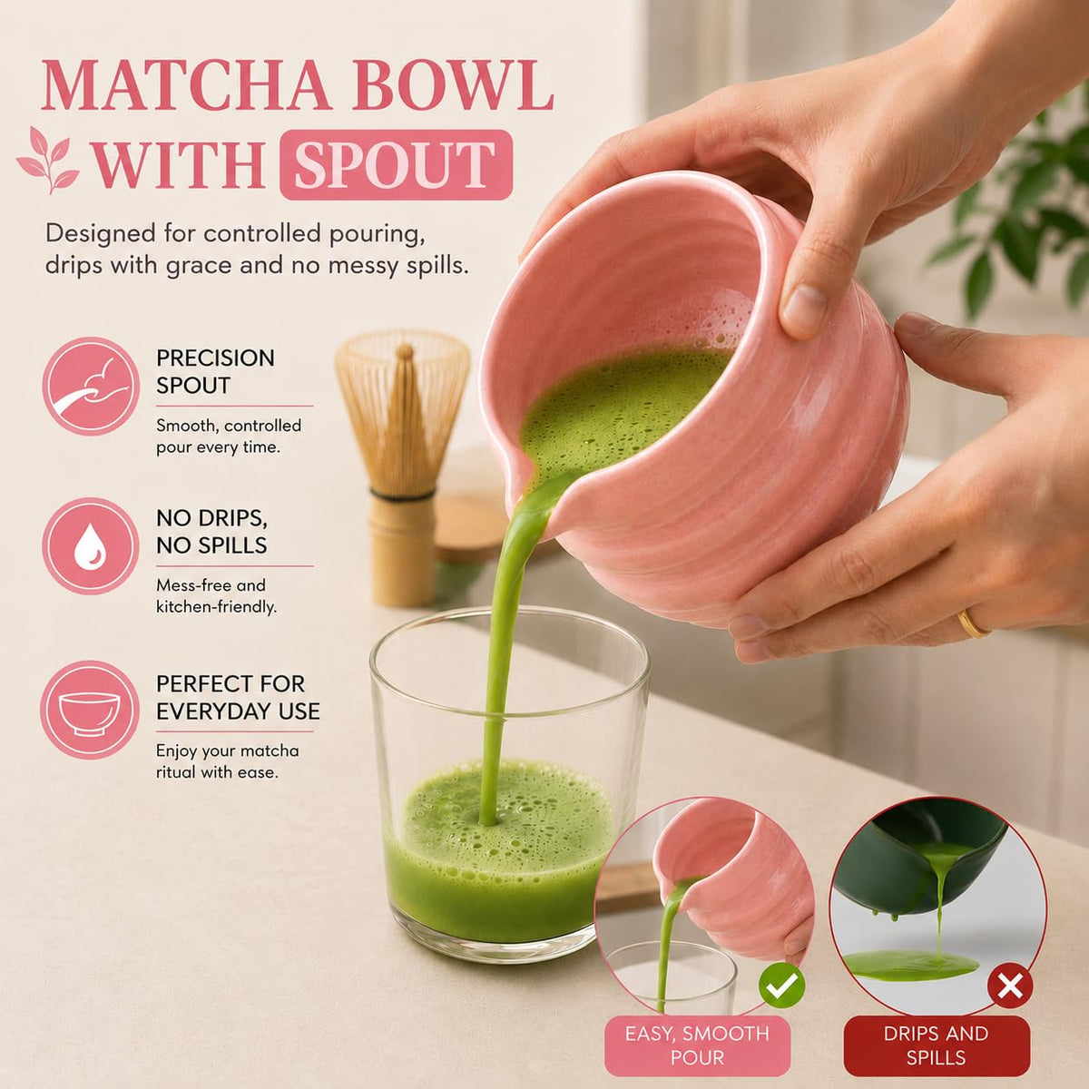 MATCHA WHISK SET PREMIUM 11pcs (11 Count)