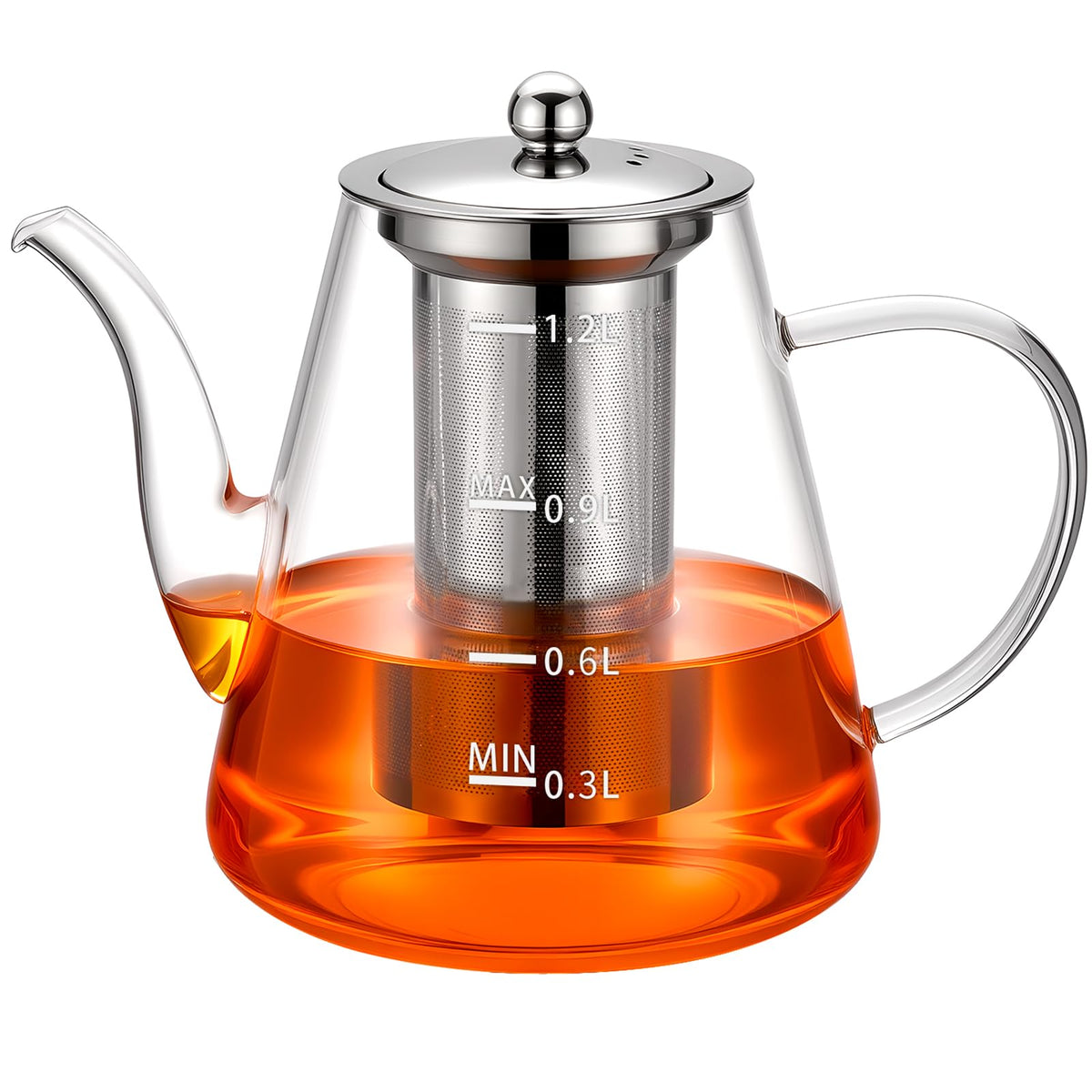 44oz Glass Teapot with Infuser