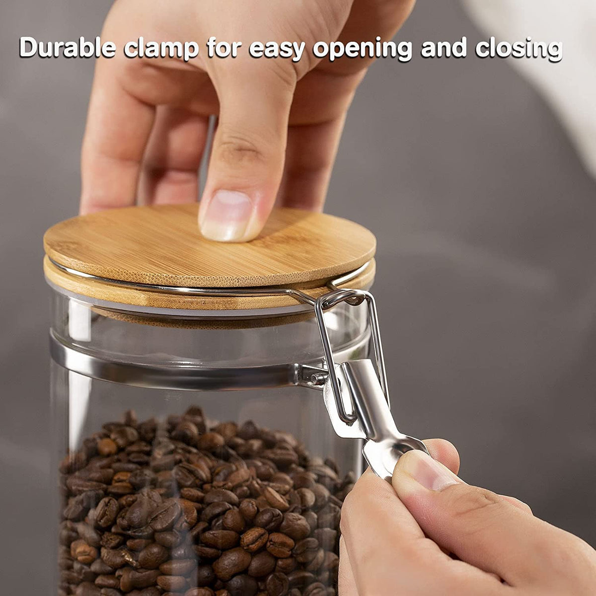 Coffee Container with Shelf (6 Count)