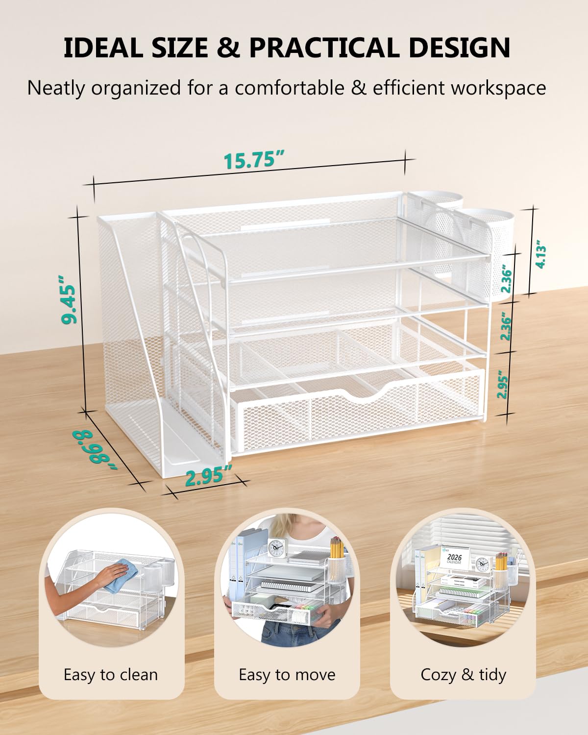 Desk File Organizer