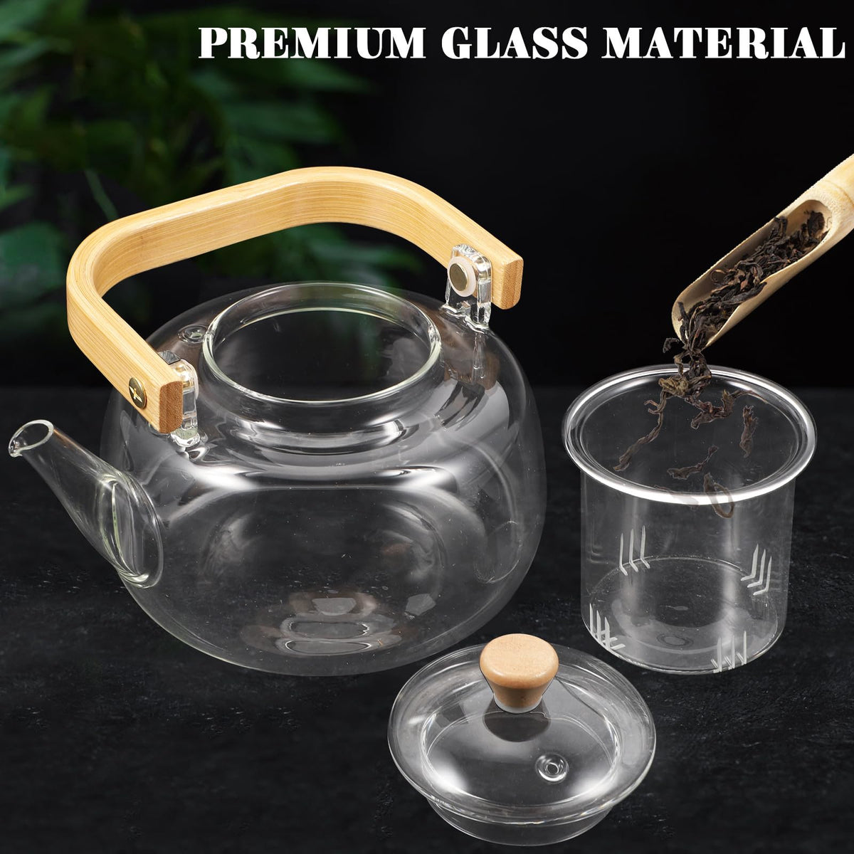 Glass Teapot with Infuser