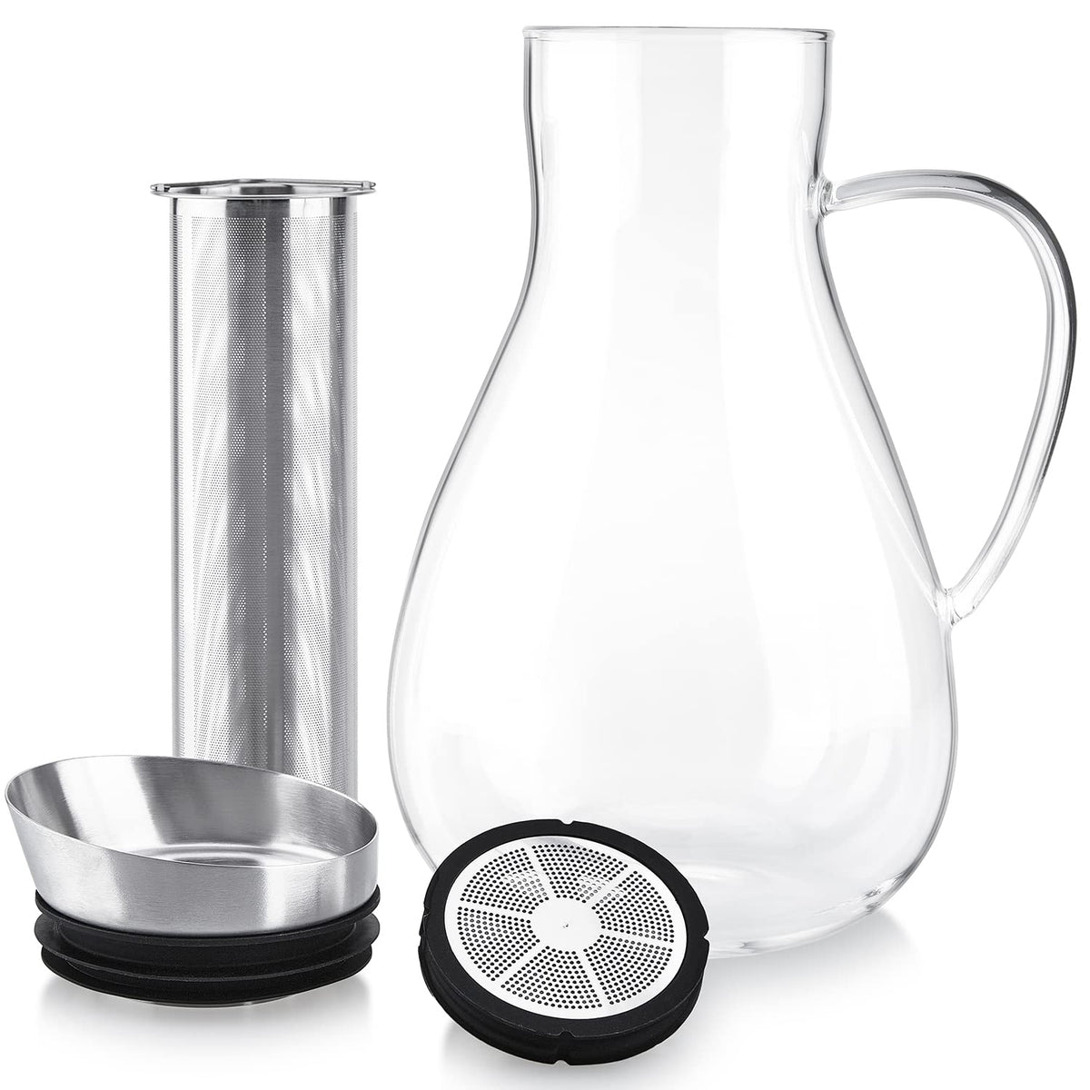 Large Multi Brew Glass Teapot + Kettle + Pitcher