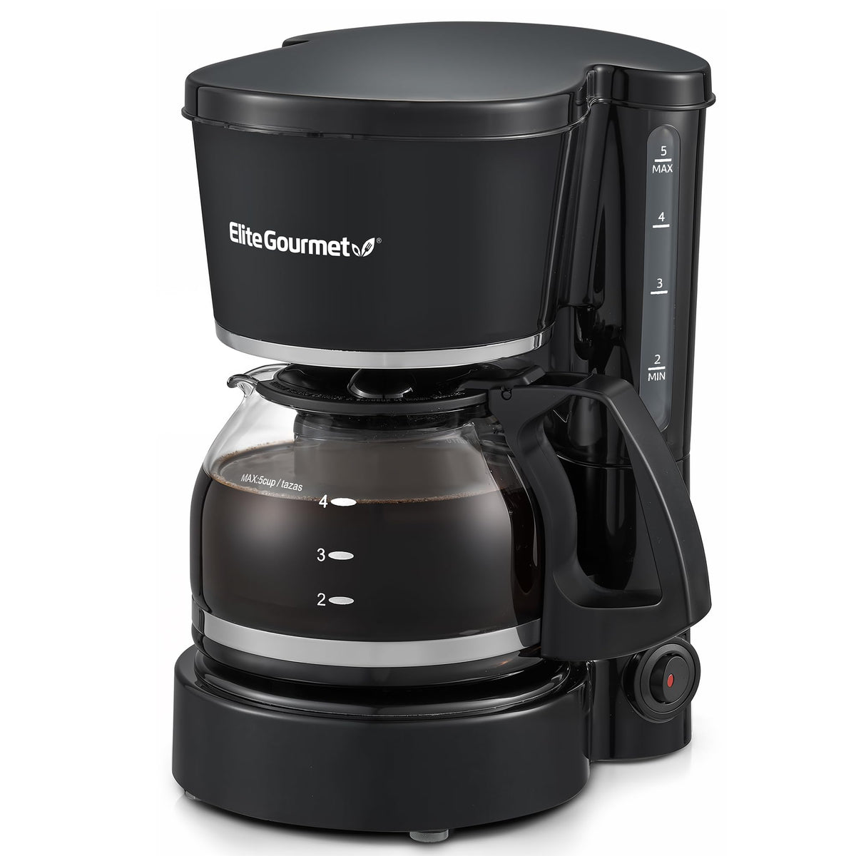 EHC 5055# Automatic Brew & Drip Coffee Maker with Pause N Serve Reusable Filter (5 Count)