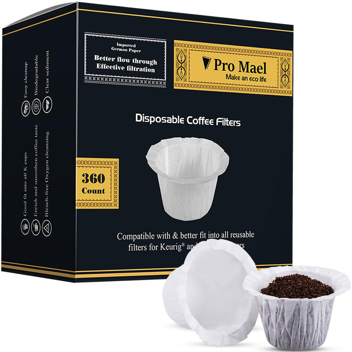 360 Count Disposable K Cup Filters