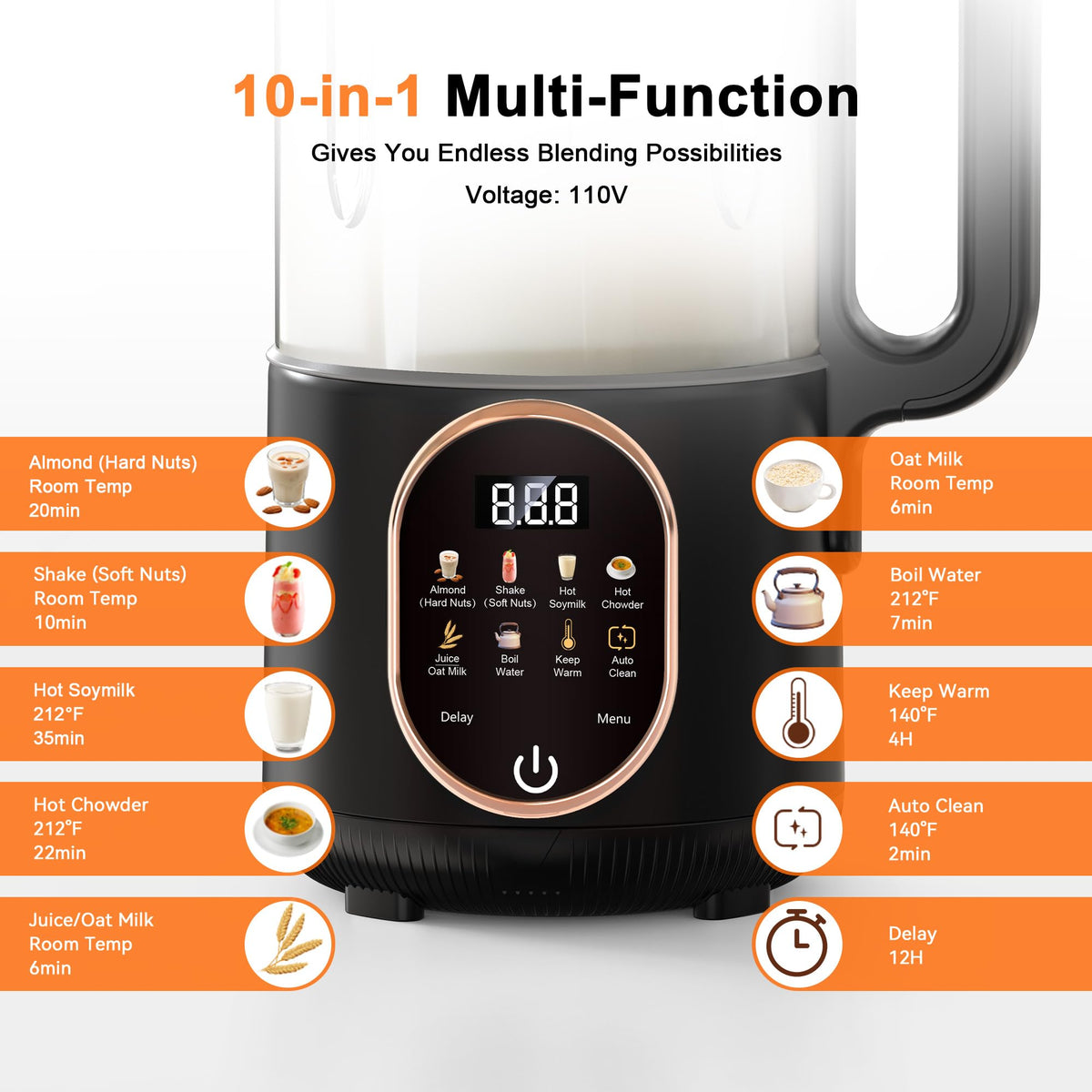 50oz Nut Milk Maker Machine