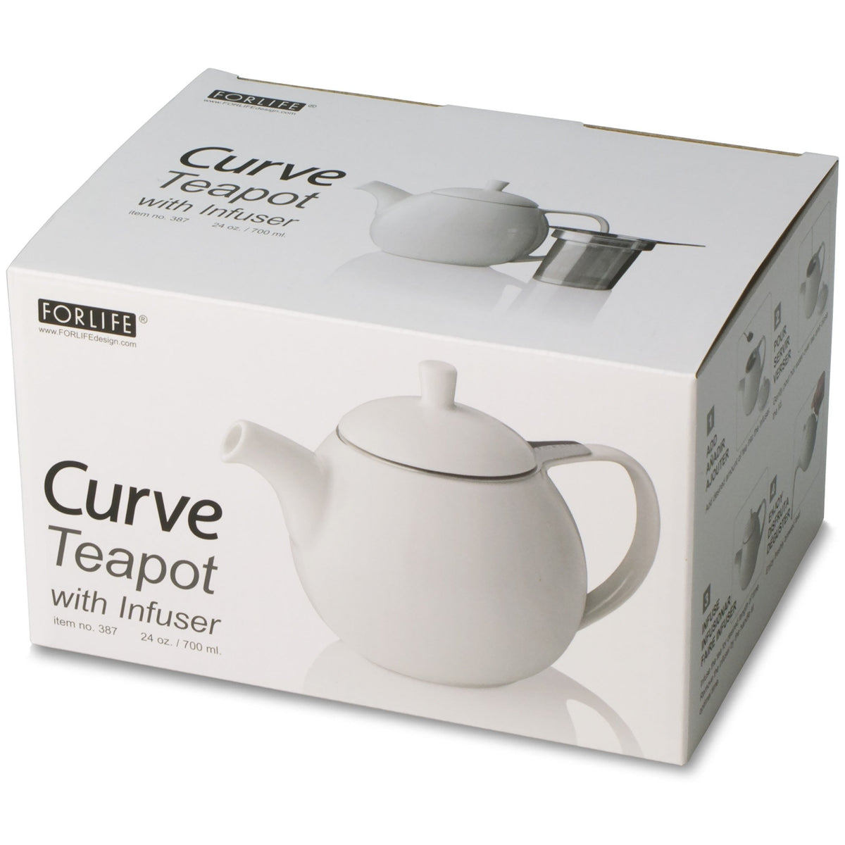 Curve Teapot with Infuser